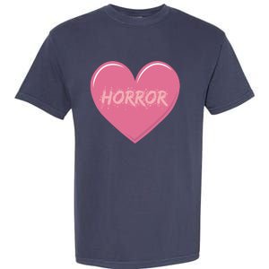 Horror Creepy Yami Kawaii Pastel Grunge Valentines Heart Garment-Dyed Heavyweight T-Shirt