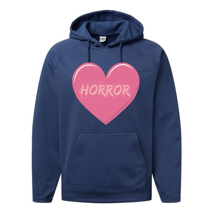 Horror Creepy Yami Kawaii Pastel Grunge Valentines Heart Performance Fleece Hoodie