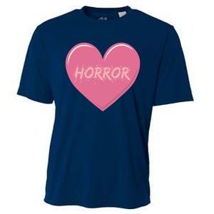 Horror Creepy Yami Kawaii Pastel Grunge Valentines Heart Cooling Performance Crew T-Shirt