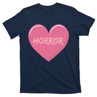 Horror Creepy Yami Kawaii Pastel Grunge Valentines Heart T-Shirt