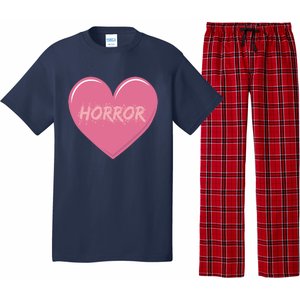 Horror Creepy Yami Kawaii Pastel Grunge Valentines Heart Pajama Set