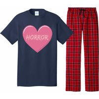 Horror Creepy Yami Kawaii Pastel Grunge Valentines Heart Pajama Set