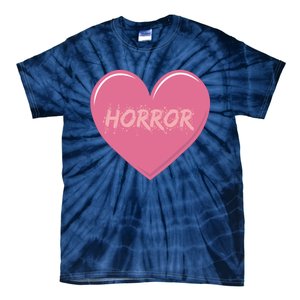 Horror Creepy Yami Kawaii Pastel Grunge Valentines Heart Tie-Dye T-Shirt