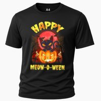 Halloween Cat Zombie Jack O Lantern Happy MeowOWeen Kitten Performance Shirt