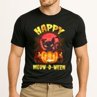 Halloween Cat Zombie Jack O Lantern Happy MeowOWeen Kitten Performance Shirt