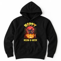 Halloween Cat Zombie Jack O Lantern Happy MeowOWeen Kitten Hoodie