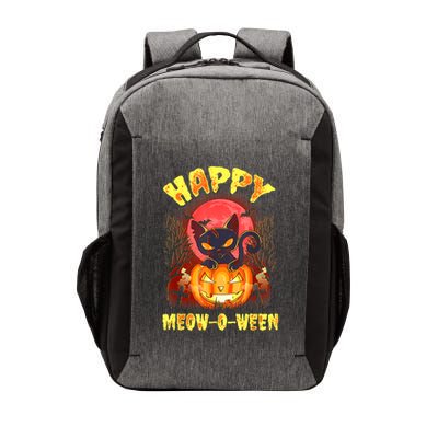 Halloween Cat Zombie Jack O Lantern Happy MeowOWeen Kitten Vector Backpack