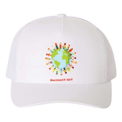 Harmony Day 21st Of March Yupoong Adult 5-Panel Trucker Hat