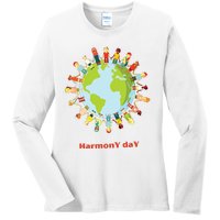 Harmony Day 21st Of March Ladies Long Sleeve Shirt