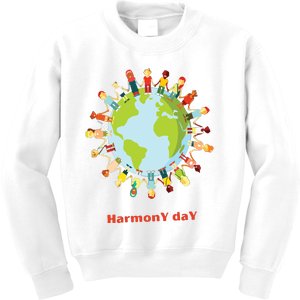 Harmony Day 21st Of March Kids Sweatshirt