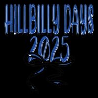 Hillbilly Days 2025 Stripe Pom Pom Beanie