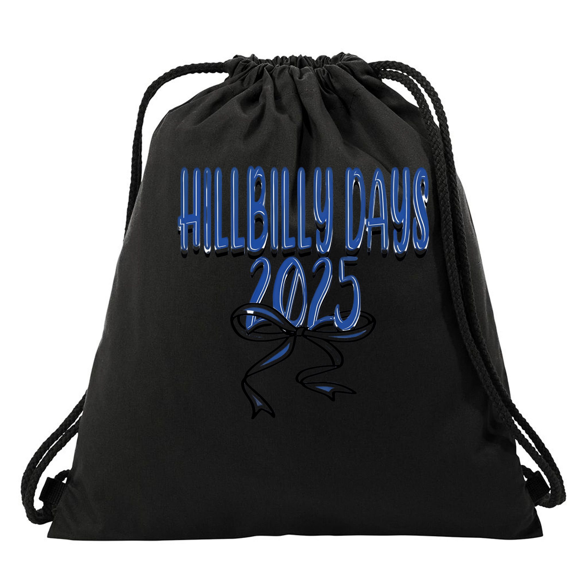 Hillbilly Days 2025 Drawstring Bag