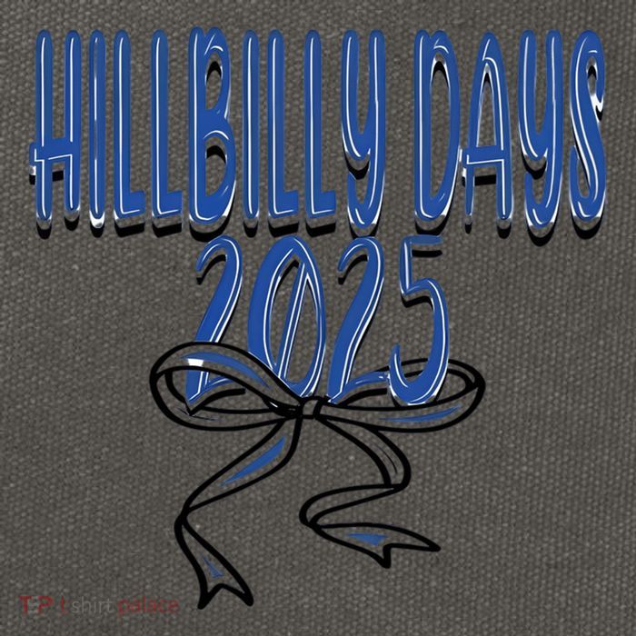 Hillbilly Days 2025 Cotton Canvas Backpack