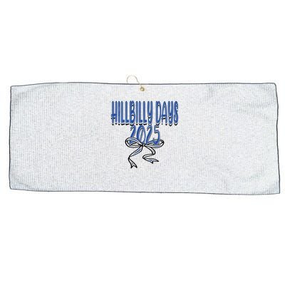 Hillbilly Days 2025 Large Microfiber Waffle Golf Towel