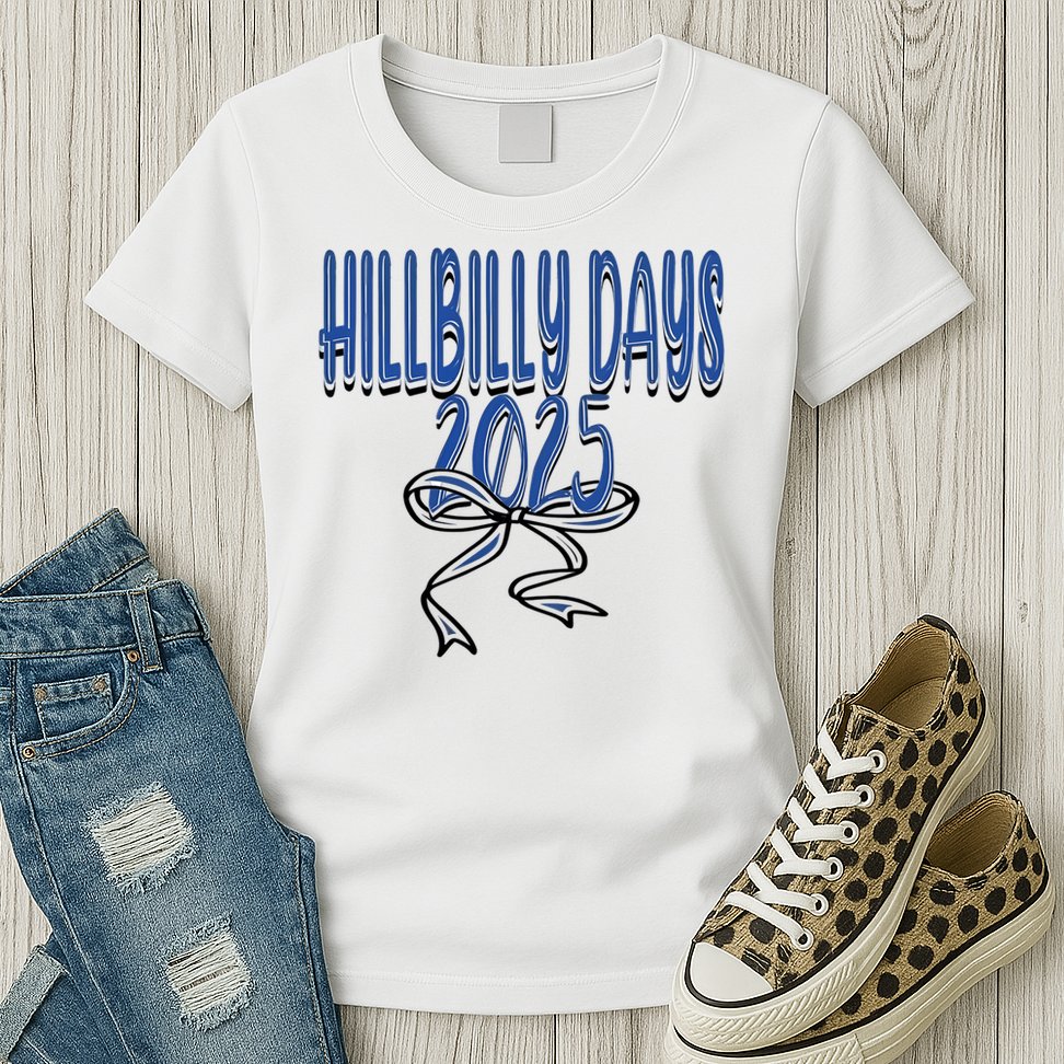 Hillbilly Days 2025 Womens T-Shirt