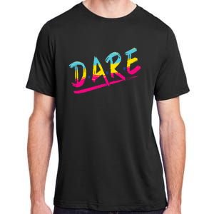 Halloween DARE 80s Halloween Costume Adult ChromaSoft Performance T-Shirt