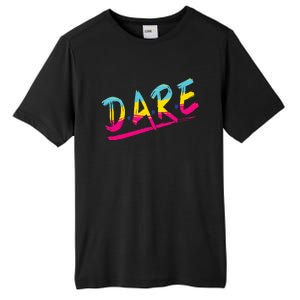 Halloween DARE 80s Halloween Costume Tall Fusion ChromaSoft Performance T-Shirt