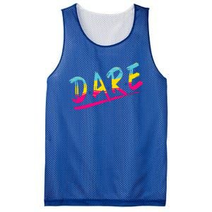 Halloween DARE 80s Halloween Costume Mesh Reversible Basketball Jersey Tank