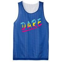 Halloween DARE 80s Halloween Costume Mesh Reversible Basketball Jersey Tank