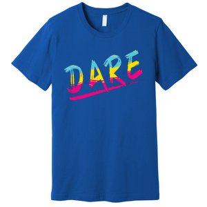 Halloween DARE 80s Halloween Costume Premium T-Shirt