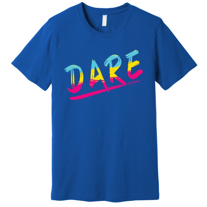 Halloween DARE 80s Halloween Costume Premium T-Shirt