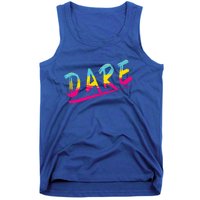 Halloween DARE 80s Halloween Costume Tank Top