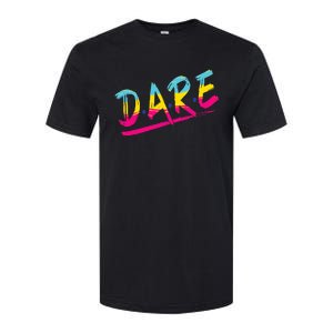 Halloween DARE 80s Halloween Costume Softstyle CVC T-Shirt