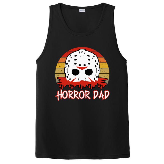 Horror Dad 80s Horror Movie PosiCharge Competitor Tank