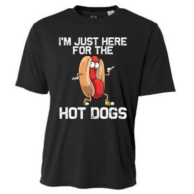 Hot Dog Art Hot Dog Stand Hot Dog Cooling Performance Crew T-Shirt