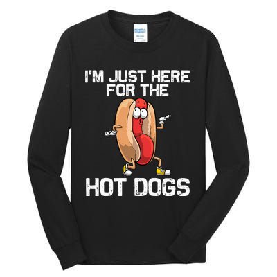 Hot Dog Art Hot Dog Stand Hot Dog Tall Long Sleeve T-Shirt