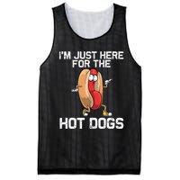 Hot Dog Art Hot Dog Stand Hot Dog Mesh Reversible Basketball Jersey Tank