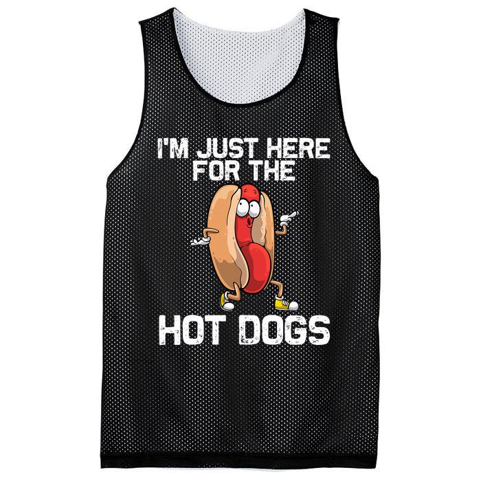 Hot Dog Art Hot Dog Stand Hot Dog Mesh Reversible Basketball Jersey Tank