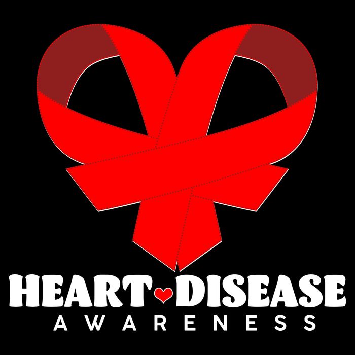 Heart Disease Awareness Red Heart Ribbons Wool Snapback Cap