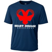 Heart Disease Awareness Red Heart Ribbons Performance Shirt