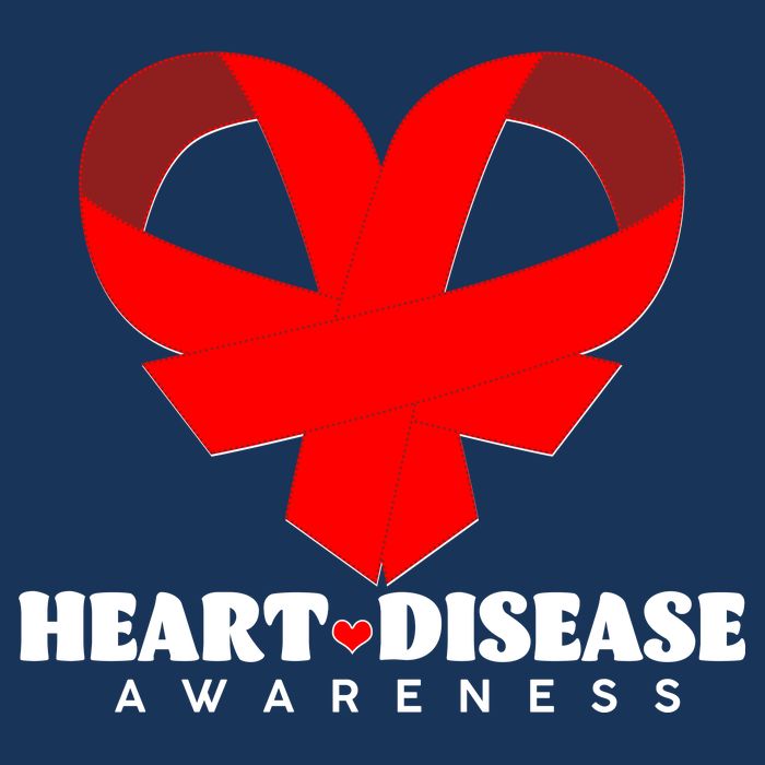 Heart Disease Awareness Red Heart Ribbons 16 in Basic Backpack