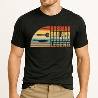 Husband Dad And Cooking Legend Cook Cooking And Chef Meaningful Gift Cooling Performance Crew T-Shirt