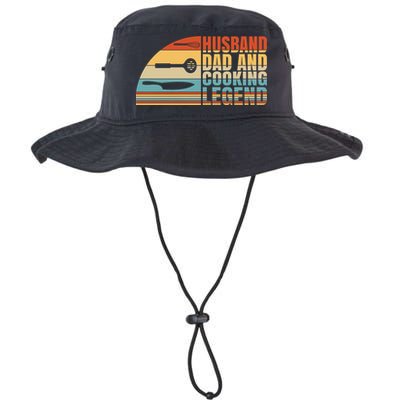 Husband Dad And Cooking Legend Cook Cooking And Chef Meaningful Gift Bucket Hat