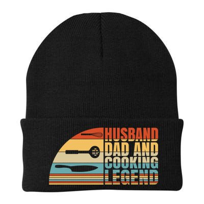 Husband Dad And Cooking Legend Cook Cooking And Chef Meaningful Gift Beanie