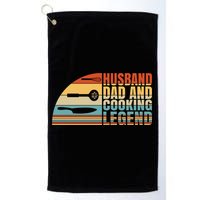 Husband Dad And Cooking Legend Cook Cooking And Chef Meaningful Gift Golf Towel