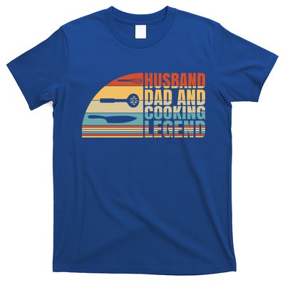 Husband Dad And Cooking Legend Cook Cooking And Chef Meaningful Gift T-Shirt