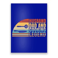 Husband Dad And Cooking Legend Cook Cooking And Chef Meaningful Gift Poster