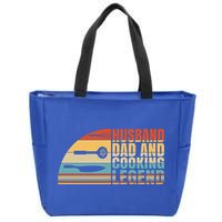 Husband Dad And Cooking Legend Cook Cooking And Chef Meaningful Gift Zip Tote Bag