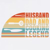 Husband Dad And Cooking Legend Cook Cooking And Chef Meaningful Gift Garment-Dyed Sweatshirt