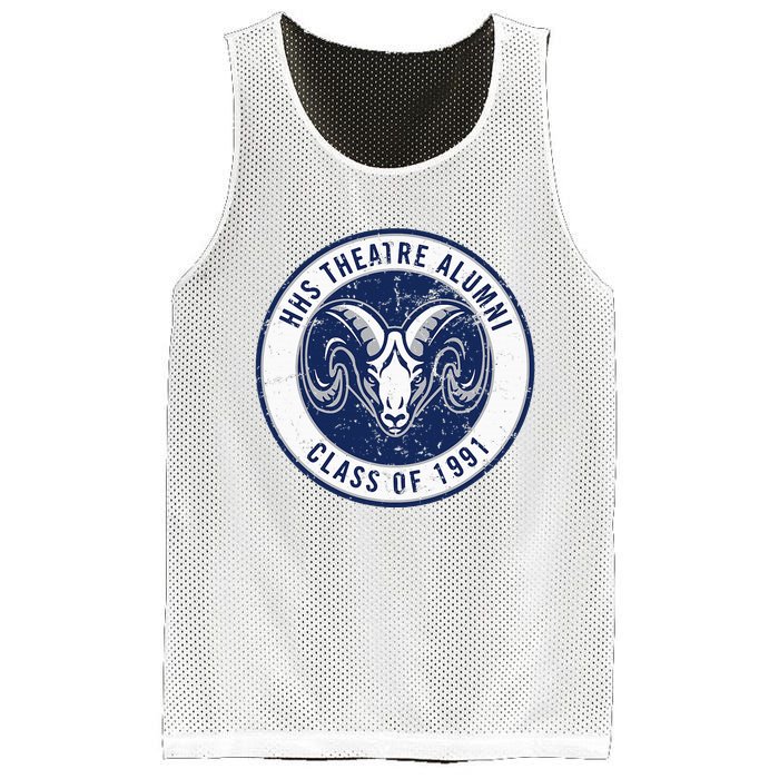 Hightstown Drama Alumni 1991 Mesh Reversible Basketball Jersey Tank