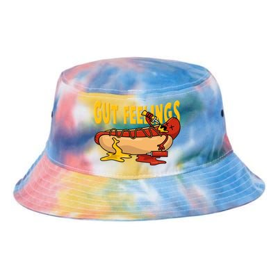 Hot Dog And Bun Gut Feelings Funny Sausage Food Coma Gift Tie Dye Newport Bucket Hat