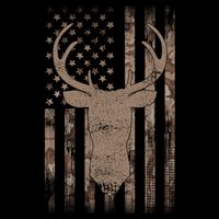 Hunting Deer American Flag Camo Hunter Buck Usa Camouflage Meaningful Gift Cooling Performance Crew T-Shirt