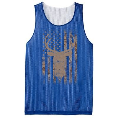 Hunting Deer American Flag Camo Hunter Buck Usa Camouflage Meaningful Gift Mesh Reversible Basketball Jersey Tank