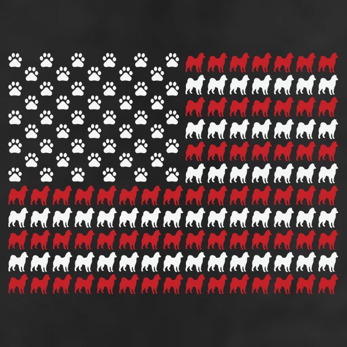 Husky Dog American Flag Patriotic 4th Of July Adult Drive Performance Visor