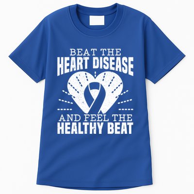Heart Disease Awareness Month Heartbeat Gift Tall T-Shirt