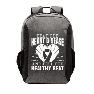 Heart Disease Awareness Month Heartbeat Gift Vector Backpack